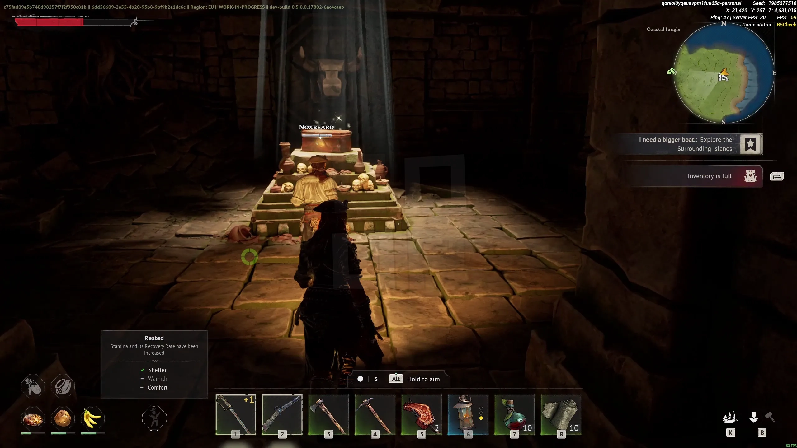 Searching for Noxbeards treasure together Searching for Noxbeards treasure together