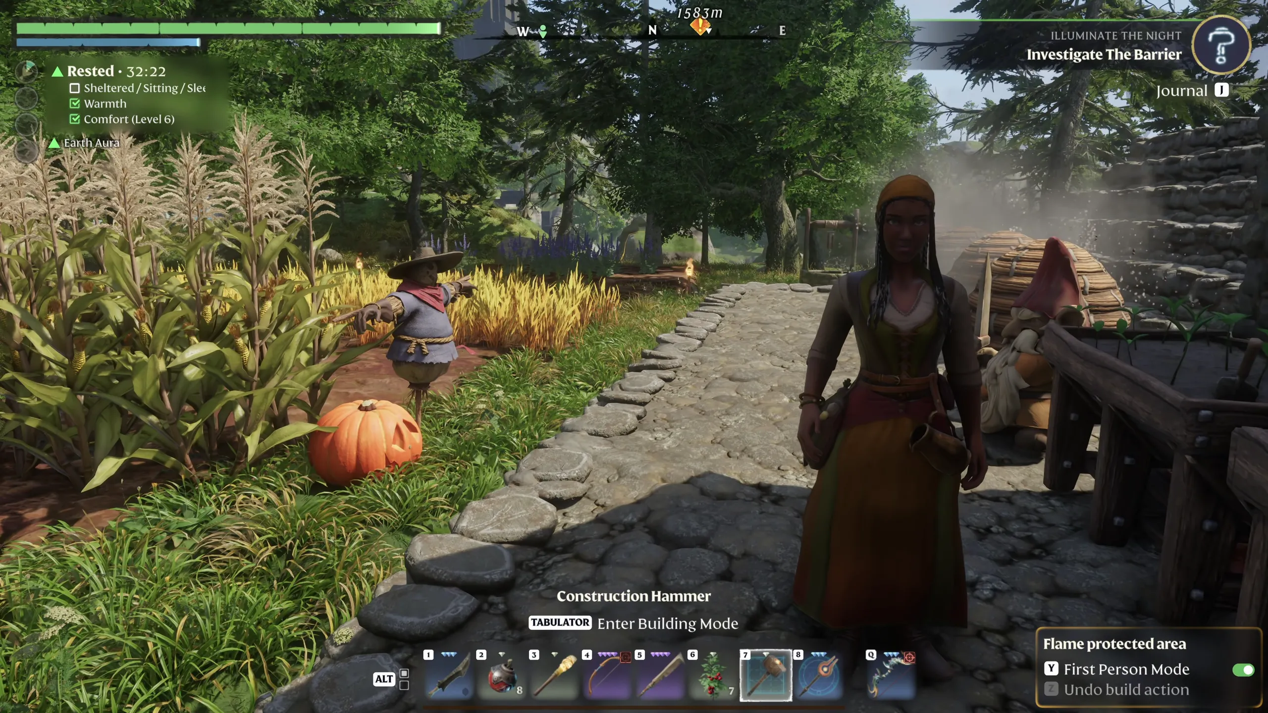 Building a farm is more than just pretty to look at