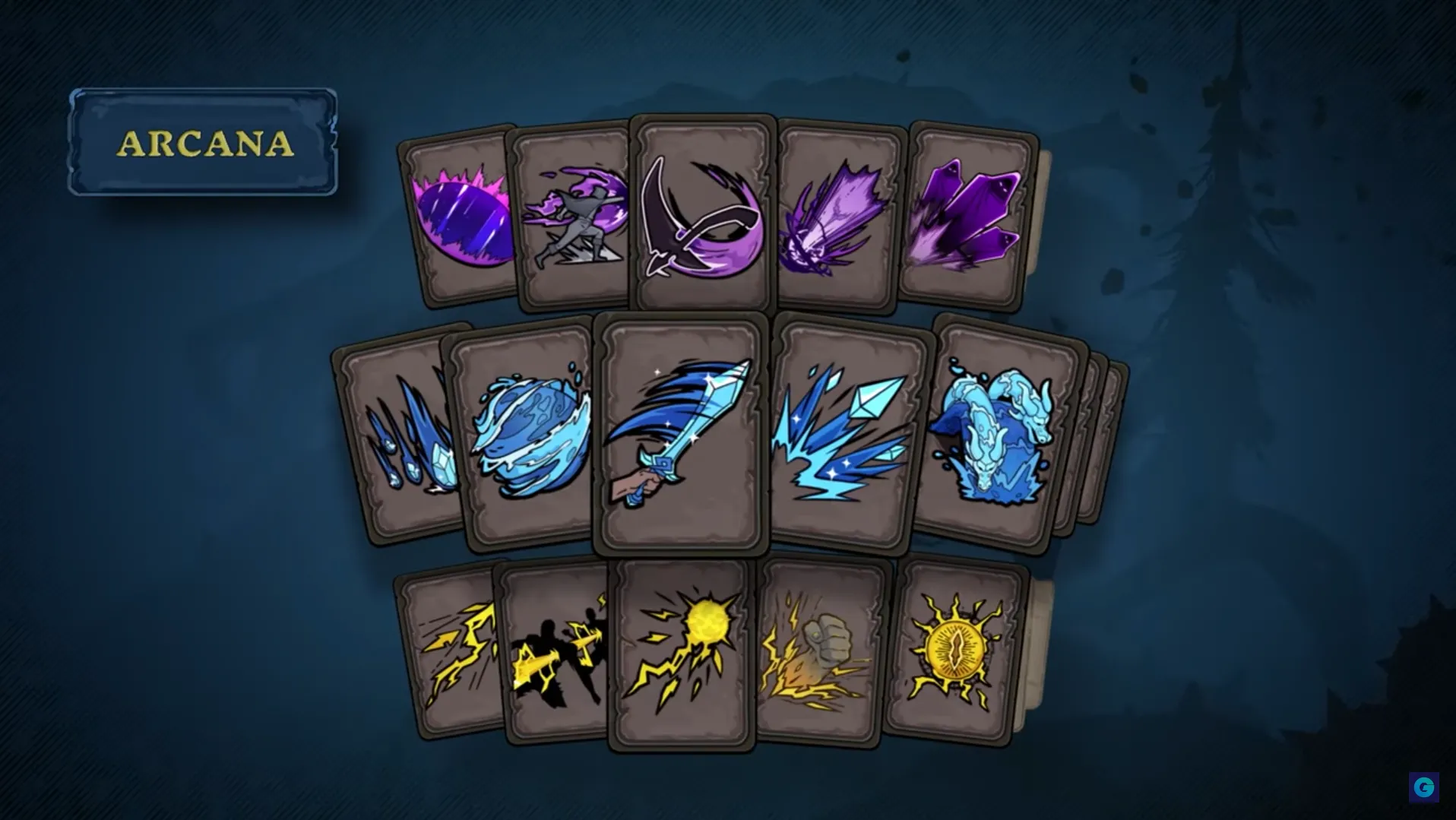 Sneak Peek of the Arcana System